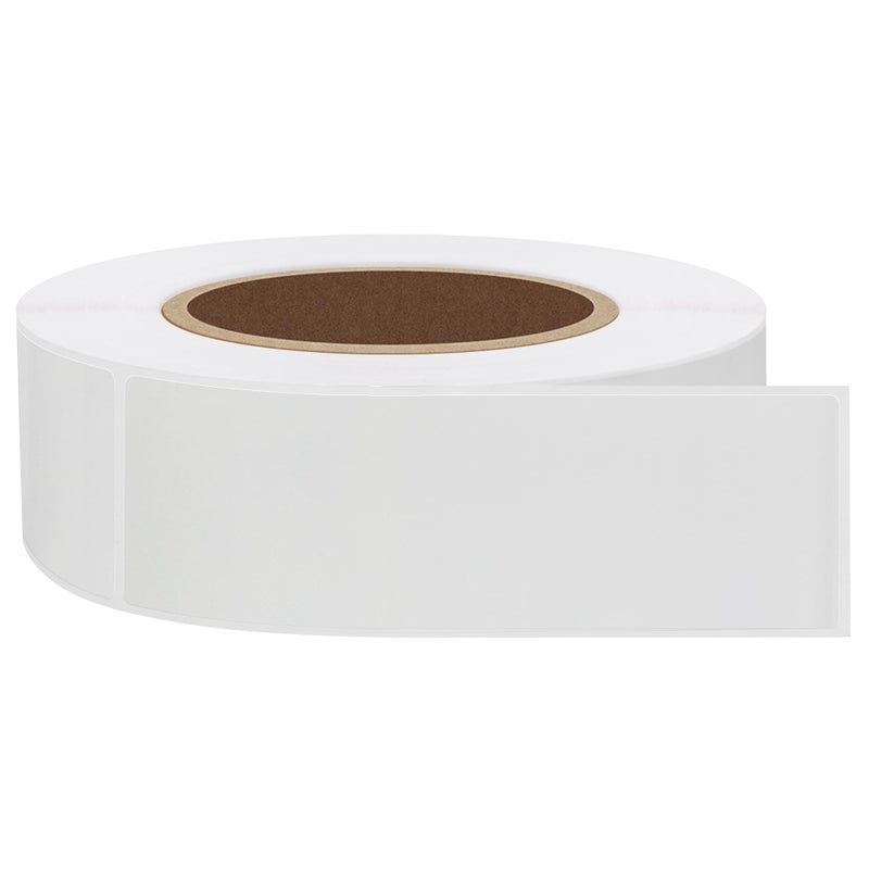 Hybsk 1x3 inch Rectangle Square Crystal Clear Retail Package Seals Circle Wafer Stickers/Transparent Labels (1x3 inch) - Image 5